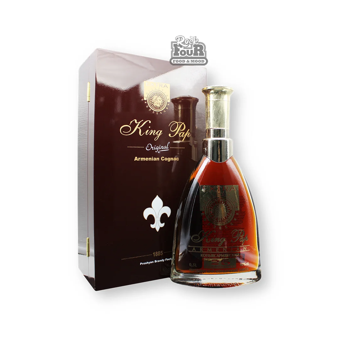 Կոնյակ «King Pap» 25տ, 500մլ